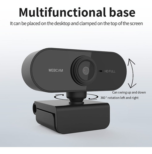 Camara Web 1080p Full Hd Con Microfono Usb Pc Webcam