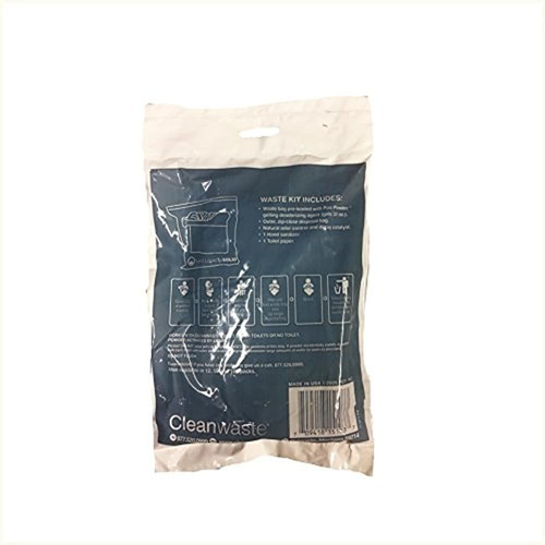 Cleanwaste Wag Bags Toilet Kit Paquete De 6