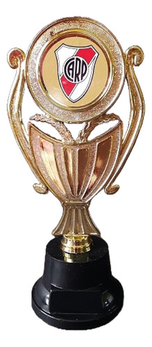 Trofeo Plástico Copa Plana River Plate Fútbol 18cm Souvenir