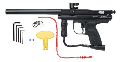 Marcador De Pistola De Paintball Mercury Rise Hail Calibre Granizo Negro.