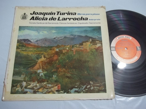 Lp Vinil Joaquin Turina Alicia De Larrocha Obras Para Piano