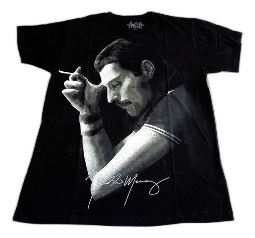 Freddie Mercury Queen Retrato Polera Talla L 