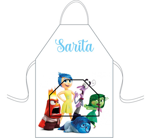 Delantal Cocina Mediano Para Niños Mini Chef Personalizado Intensamente 1 Personalizado