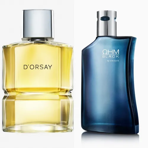 Perfume Dorsay Esika Ohm Black Yanbal mL a 904 Env o gratis