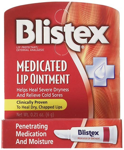 Blistex Medicated Lip Ungüento 0,21 Oz (paquete De 6)