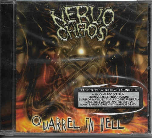 Nervochaos - Quarrel In Hell Cd Nuevo!!