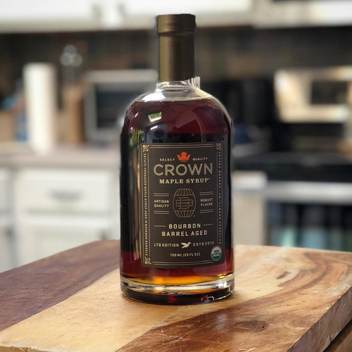 Jarabe De Arce Orgánico Envejecido 750 Ml Bourbon Barrel