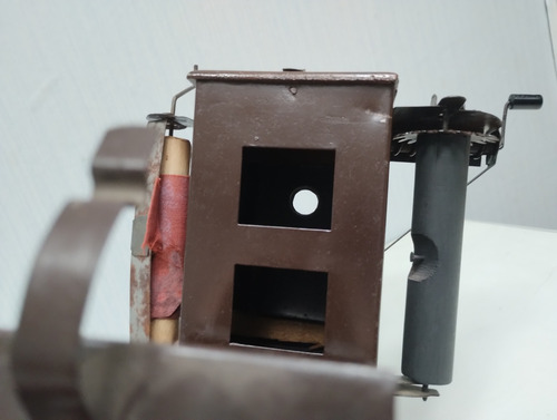 Antiguo Proyector Juguete Peliculas De Papel Con Animacion (Usado)
