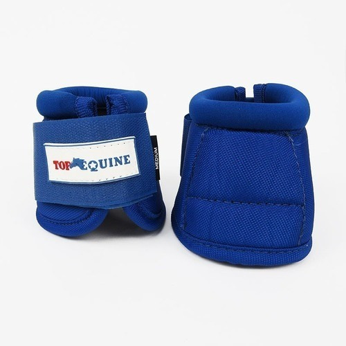 Cloche Cavalo Top Equine New Couro Durável Resistente Azul