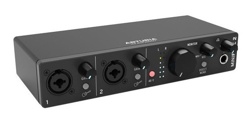 Arturia Minifuse 2 Negro Interface De Audio Nuevo!