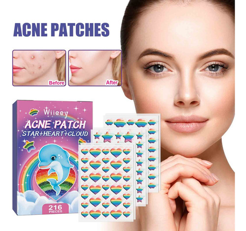 Parche Invisible X Pimple Patch De 216 Unidades Con Star-sha