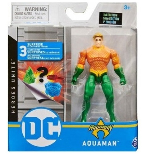 Dc Figura Coleccionable Aquaman Muñeco 