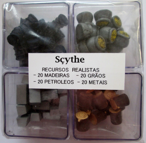 Scythe Token Set - Resina - Scythe Boardgame 5 Tipos (92)