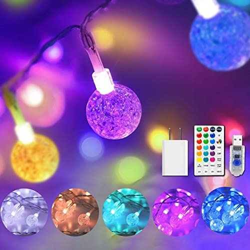 Cadena De Luces Omika Que Cambia De Color Con Forma De Globo
