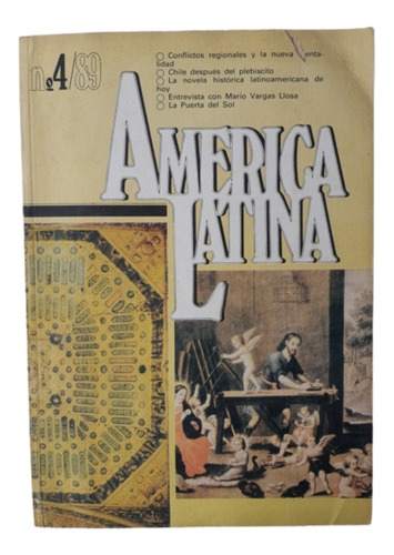 Revista América Latina N° 4/89 / Ed Progreso Moscú 
