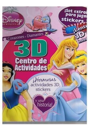 Disney Princesa Corazones Y Diamantes 3 D Centro De Act  Iv