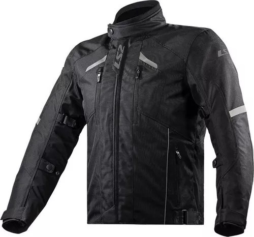 Campera Ls2 Serra Man Jacket Black Moto