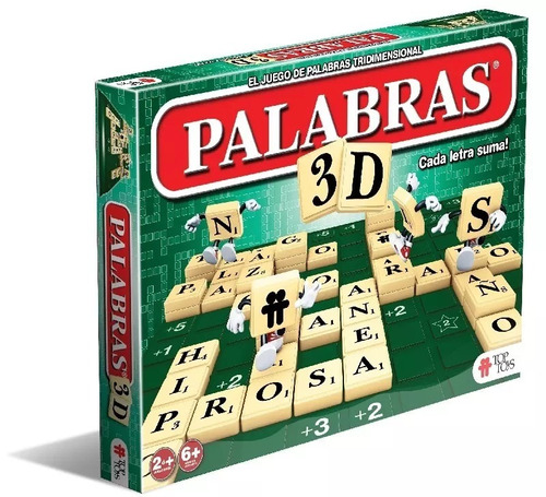 Palabras Cruzadas 3d Juego De Mesa Top Toys - Sharif Express