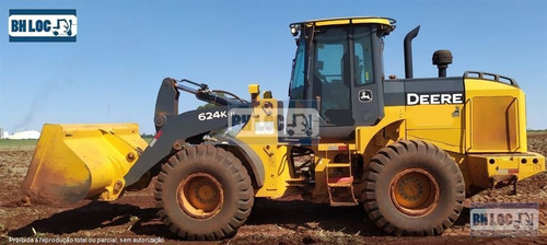 Imagem 1 de 8 de Pá Carregadeira John Deere 624k Ref.200581