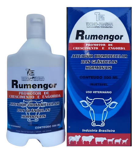 Rumengor - Acelerador Crescimento/engorda - 500ml - 24 Unid.