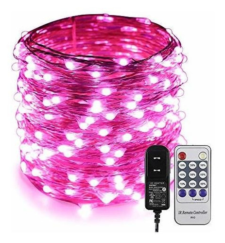 Enchufe De Luces De Cadena Led En 66 Pies 20 M 200 Lide...