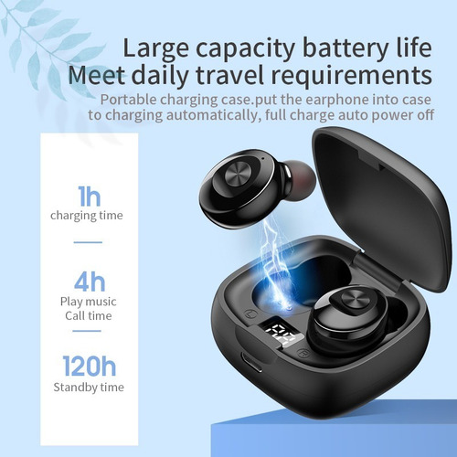 Audífonos Estéreo Tws Xg8 Bluetooth 5.0 8d Hifi