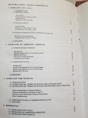 A5 Mecánica De La Fractura, Manuel Elices Calafat (Usado)