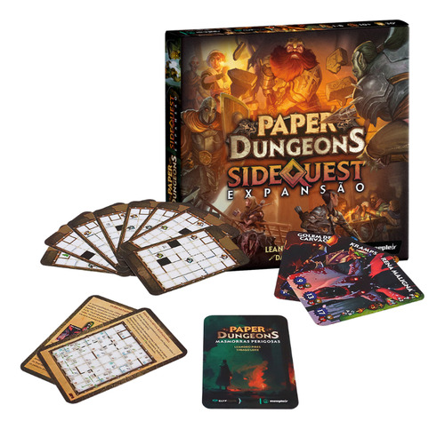 Paper Dungeons Expansões Side Quest