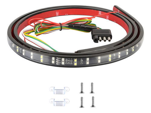 Autuneer Barra Luz Led 2 Fila Para Camioneta 60  180 Color