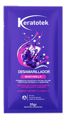 12 Mascarilla Desamarillador Filtro Solar X 20gr - Banfield