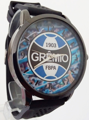 Kit 2 Relógios Pulso Esportivo Grêmio Barato Masculino Novo