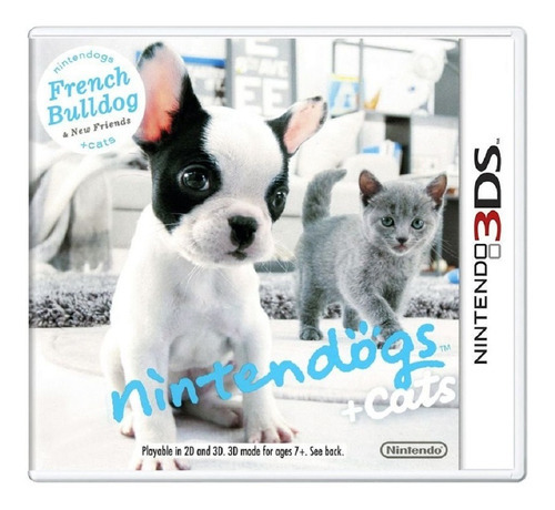 Juego multimedia físico Nintendogs Plus Cats Friends para Nintendo 3ds