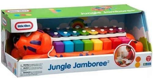Imagen 2 de 7 de Xilofon Jungle Jamboree Tigre Musical Bebe Little Tikes Ed