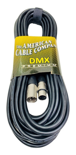 Cable De Señal Dmx Xlr A Xlr 15mt 50p Dmx-50 American Cable