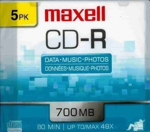 Maxell 648205 700mb Cd-grabadora Joya Delgada