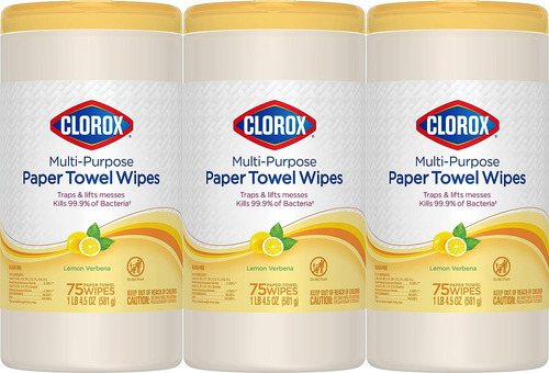 Clorox Toallitas De Toalla De Papel Multipropósito, Verbena