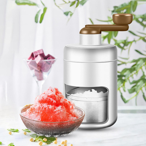 Máquina De Hielo Afeitado Con Manivela Para El Hogar, Máquin