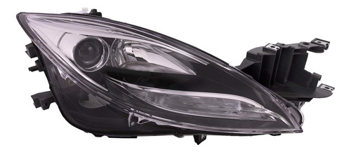 Headlightsdepot Faro Hid Carcasa Cromada Para Mazda 6 Lado