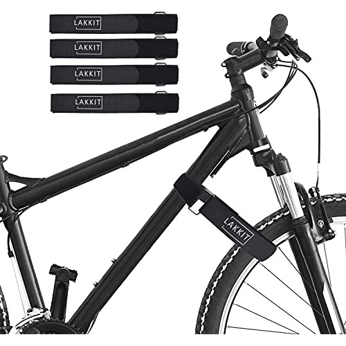 Correas De Rack Bicicletas Ajustables Velcro De 29.5 Pu...