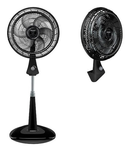      Ventilador Samurai Silence Force Plus 2 En 1 Negro