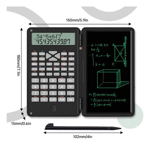 Calculadora Científica Tablet De Escritura, Protable C.
