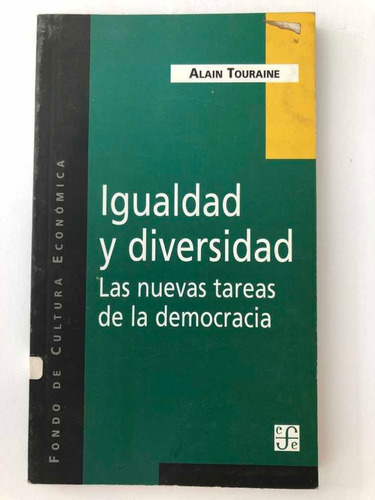 Igualdad Y Diversidad Alain Touraine