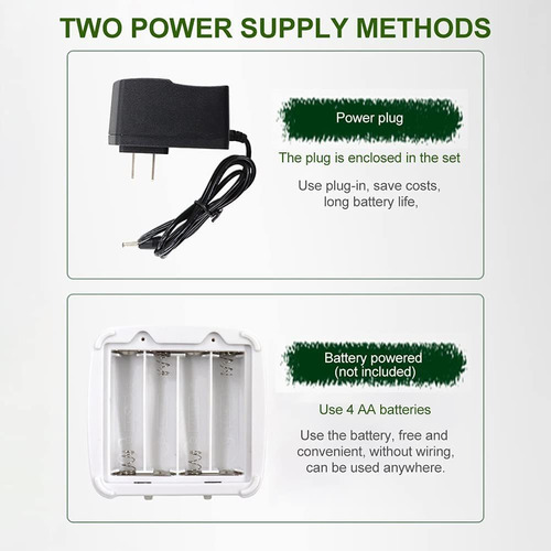 Cxoyll Dispositivo De Riego Automático De Doble Bomba, Jardí