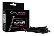 Comprar Pasadores Para Cabello De Metal By Apple 90 Pasadores Negros