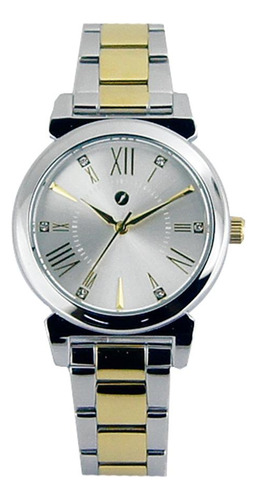 Relógio Analógico Feminino Chilli Beans Metal Prata Dourado