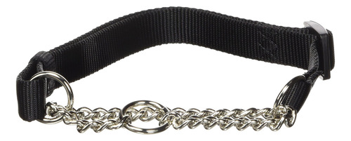 Collar Para Perro Hamilton Adjustable Combo Choke Black Medi