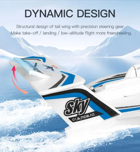 Planeador Rc Kf603 3ch 2.4g Epp