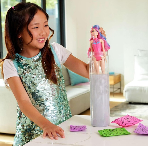 Muñeca Barbie Color Reveal 6 Sorpresas Serie Disco Star