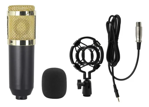 Kit De Microfone Condensador Microfone Trocador De Voz Bm800