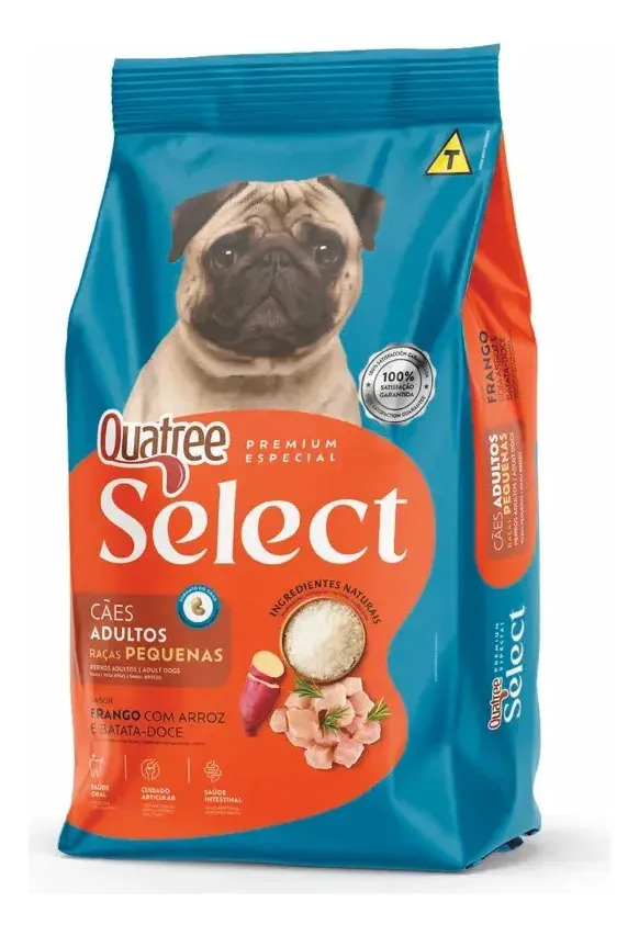 Ração Quatree Select Ad Raças Pequenas 3 kg